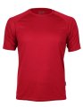 Heren Sportshirt CONA SPORTS Rainbow Tech Tee Rood